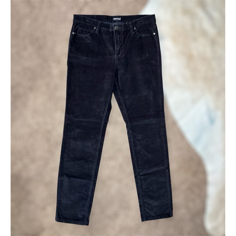 Buffalo David Bitton Womens Supreme Mid Rise Skinny Corduroy Jeans 10/30⁠